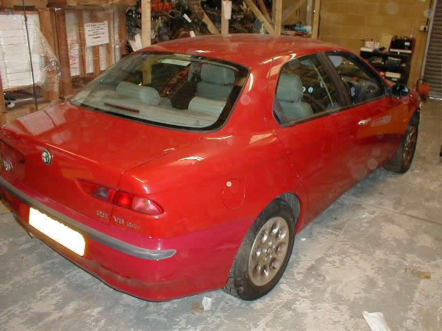 Breaking Alfa Romeo 156 for parts and spares